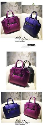 พร้อมส่ง มาใหม่!! กระเป๋าLuluhouse รุ่นL128-02RPur/p กระเป๋าสไตล์เกาหลี ทำด้วยหนัง PU อย่างดี เนี๊ยบ